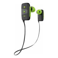 Audífono Deportivo Fit Bluetooth Inalámbrico Resistente Jam Color Verde Color De La Luz Blanco