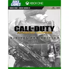 Cod: Advanced Warfare Pro Edition Xbox One/series S E X