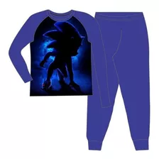 Pijama Longo Masculino Sonic