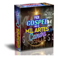 Super Pack +600 Artes Editáveis 100% No Canva -culto- Igreja