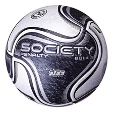 Bola Society 8 N3 Xxiv Para Grama Sintética Cor Preto Penalty