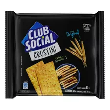 Biscoito Club Social Crostini Original 4 Unidades De 20g