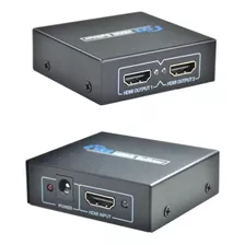 Multiplicador Splitter Hdmi, 1 Entrada X 2 Salidas, 1080 1x2