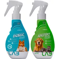 EnziMac Spray 150ml + Afastepet Forte 150ml - Labgard