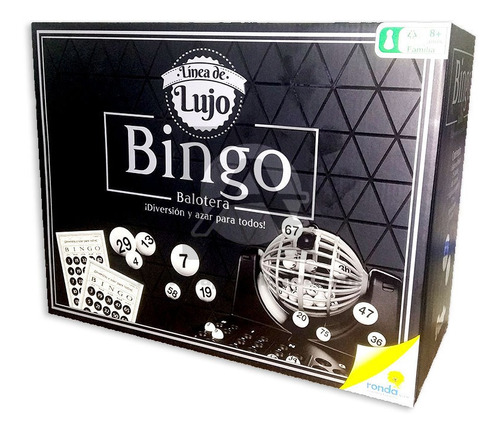 Juego Bingo Balotera familiar 