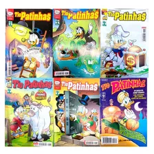 Kit 6 Revistinhas Gibis Quadrinhos Tio Patinhas Disney 01