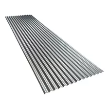 Chapa Acanalada Galvanizada Ecopanel X Metro Lineal 0.50m Ma