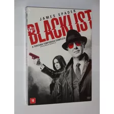 Dvd Blacklist Lista Negra Terceira Temporada Dublado Origina