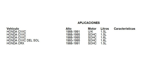 Junta Multiple Escape Honda Civic 1988-1991 1.5l Ajusa Foto 2