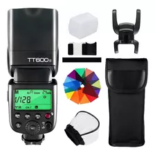 Flash Godox Tt600 Hss Para Sony + Difusor + Filtros