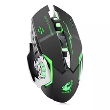 Mouse Gamer Free Wolf X8 Sem Fio 2400 Dpi Recarregável Usb