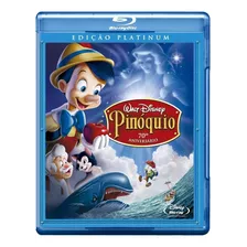 Pinóquio - Blu-ray - Obra-prima Lendária De Walt Disney