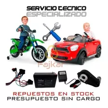 Servicio Tecnico Reparacion Auto Moto Cuatri A Bateria Niños