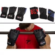 Guantes Para Gym De Piel Con Muñequera, Marca Felter!!