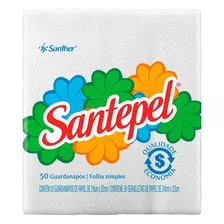 Guardanapo Folha Simples Santepel 24x22 Kit 500 Fls Promoção