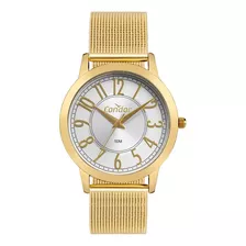 Relógio Condor Feminino Dourado 36mm - À Prova D'água 5 Atm