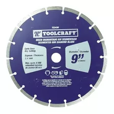 Disco Diamantado Segmentado 9'' - Toolctaft