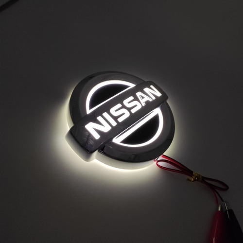 Logotipo Led Para Nissan Emblem 5d Foto 10