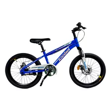 Bicicleta Rodado 20 Kambei Infantil Bmx Azul
