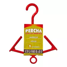 Percha Ancla Para Calzado/zapatilla Art 8074 Colombraro Color Rojo