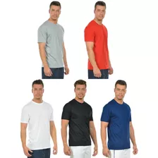 Kit 5 Camisetas Masculina Malha Fria Fenomenal(sem Elastano)