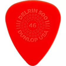 Jim Dunlop 450p46 Delrin 500 Prime Grip 46 De Púa De Guitarr