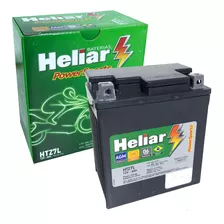 Bateria Moto Heliar Biz 125 + Es 2005 Até 2008 6ah