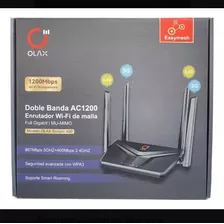 Wifi Router Olax Dual Band Ac1200 Gamer Fibra Optica 