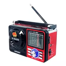 Radio Caixa De Som Retro Vintage Antigo Fm Am Usb Bateria