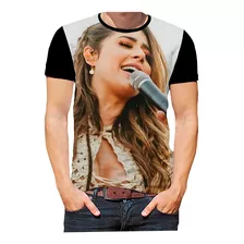 Camiseta Camisa Personalizada Lauana Prado Cantora Hd 2