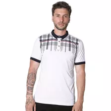 Playera Moda Polo Hombre Blanco Stfashion 71604410