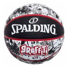 Bola De Basquete Spalding Nba Graffiti Borracha Original