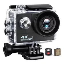 Camara Deportiva 4k Video Wifi Microfono Sumergible Gopr170°