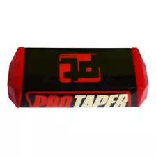 Protector Manubrio Pad Protaper Negro Rojo Fas Motos