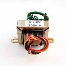 Transformador De Força Pri 110v / 220v Sec 6 + 6v 300ma