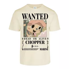 Playera Cartel Wanted Chopper One Piece $250