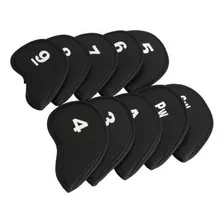 Vktech 10pcs Golf Cubierta De La Cabeza Del Hierro Del Club