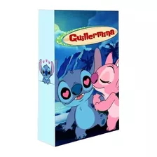 20 Bolsitas De Cumpleaños Personalizadas Grandes Stitch