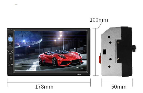 7010b Stereo Link Of Coche Screen With Touch Screen Espejo Foto 9