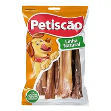 Petisco Vergalho Bovino Natural Para Cães Com 7un Petiscão