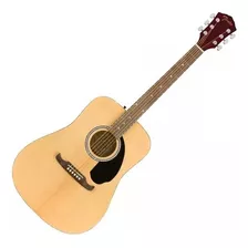 Pack Guitarra Fender Acústica Fa125 Dreadnought Pie Afinador