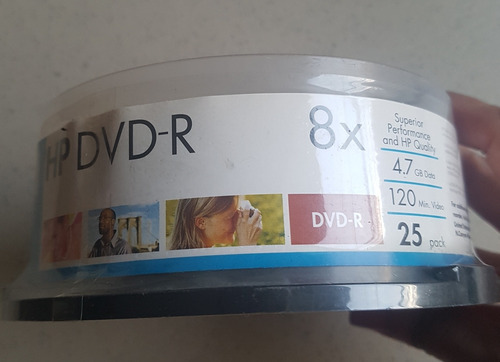 Hp Dvd-r 8x 50 Und