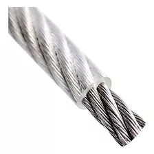 Cable Guaya Plastificada 5/16 (7.7mm)-3/8 (9.3mm) X 1000 Mts