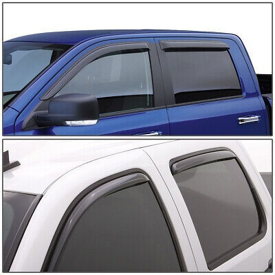 For 06-10 Mazda 5 Premacy Smoke Tint Window Visor Shade/su Foto 4