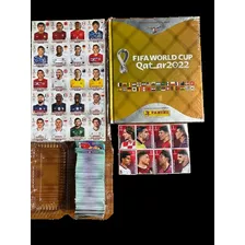 Copa Qatar 2022 Panini Álbum Dourado Completo Extras Coca