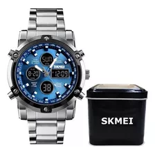 Reloj Skmei 1389 Metal Acero Inoxidable Contra Agua Original