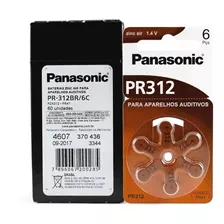 90 Pilhas Baterias Aparelho Auditivo Pr312/ Pr41 Panasonic