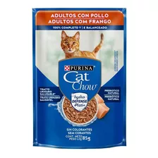 Cat Chow Gato Adulto Sabor Frango Sachê De 85g - Purina