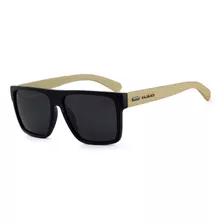 Óculos De Sol Masculino Linha Bambu Kallblack Moderno Leve