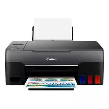 Impresora A Color Multifunción Canon Pixma G3160 Con Wifi Negra 110v/220v